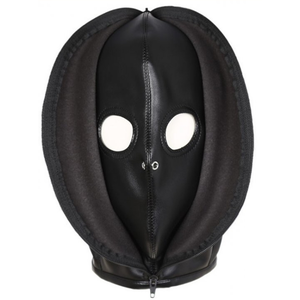 Comparateur de prix : Cagoule SM DOUBLE LAYER Simili Noire 