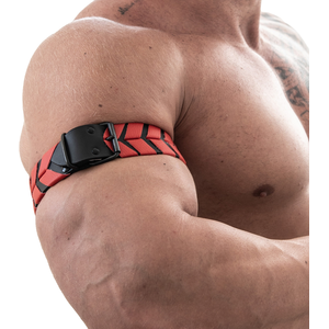 Brassard KATERPILLAR Noir-Rouge L/XL
