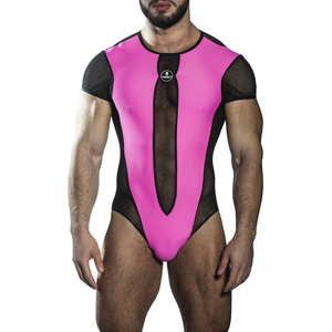 Body ATHENA Noir-Rose XL pas cher