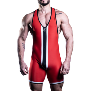 Singlet MINERVA Rouge L pas cher