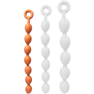 Chapelet anal CHAPIRA S 43 x 3.8 cm Orange 