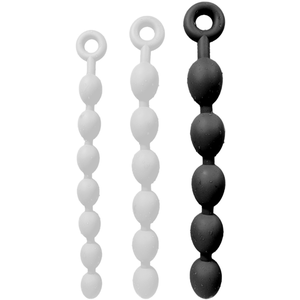 Gros chapelet anal CHAPIRA L 46 x 5.8 cm Noir 