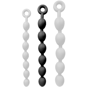 Chapelet anal CHAPIRA M 43 x 4.8 cm Noir 