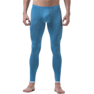 MenSexyWear Long John VANSKOOS Bleu M pas cher