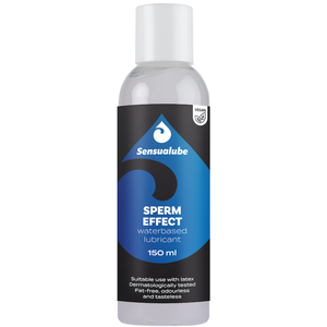 Lubrifiant Aspect Sperme SENSUALUBE SPERM EFFECT 150ml  pas cher