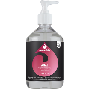 Lubrifiant à base d'eau SENSUALUBE ANAL 500ml pas cher