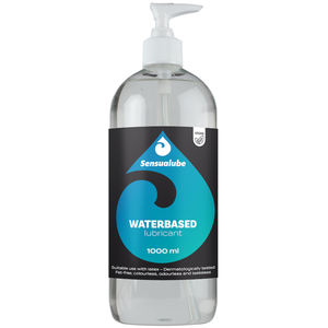 Lubrifiant à base d'eau SENSUALUBE WATER 1 Litre pas cher