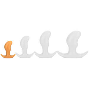 Comparateur de prix : Plug en silicone PODS 9 x 3.5cm Orange 