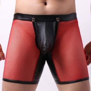 Bottomless Long OPEN IT Rouge M pas cher