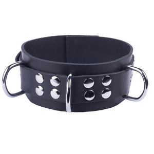 Comparateur de prix : Collier en cuir ULTRA Noir