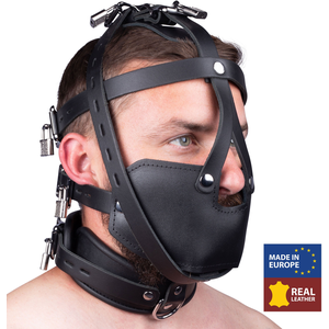 Masque en cuir pour Esclave pas cher