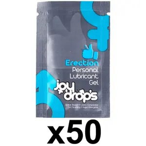 Joy Drops Dosettes Lubrifiant Effet Erection Dure 5ml x50 pas cher