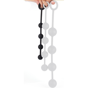 Comparateur de prix : Chapelet anal en silicone QUARTY S 30 x 3cm