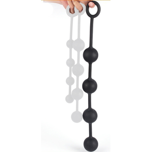 Comparateur de prix : Chapelet anal en silicone QUARTY L 45 x 5cm 