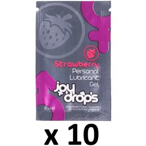 Comparateur de prix : Dosettes individuelles Lubrifiant Arôme Fraise 5mL x10 