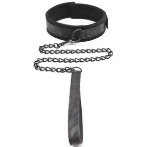 Collier SM Dentelle et Laisse  pas cher