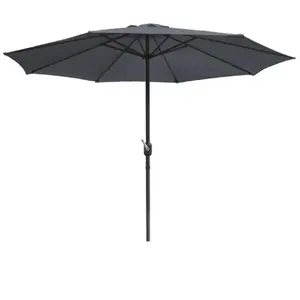 Parasol droit rond inclinable diamètre270cm FIGARI, Concept Usine TU pas cher