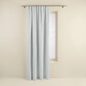 Comparateur de prix : Occultant à galon fronceur 135x350 cm Madura Blanc - occultant - Blanc