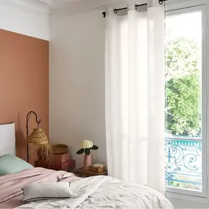 Comparateur de prix : Madura - Rideau Ã  oeillets noirs CARLINA  - Naturel