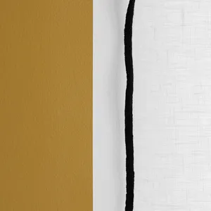 MADURA - Rideau Carlina Tamisant en 100% lin lavé légèrement froissé Beige Madura pas cher