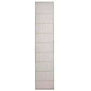 Store Bateau Carlina Beige Clair Et Bourdon Noir - Madura pas cher