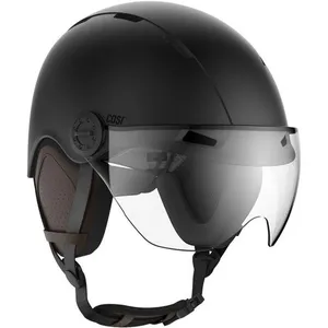 Comparateur de prix : CASR Casque Vélo Et Trottinette Avec Visière Casr Style Noir Taille M
