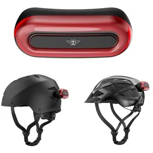 Eclairage Casr Système Led pour casques de mobilité Noir et Rouge pas cher