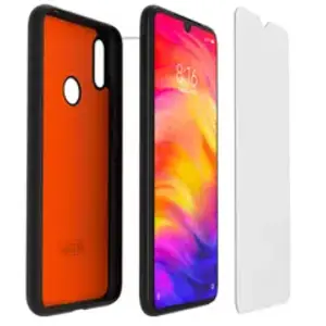 Modelabs Pack coque transparente et verre trempé pour Xiaomi Note 7