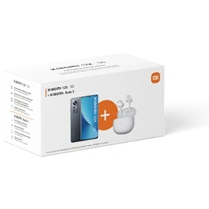 Xiaomi PACK 12X 256GO GRIS 5G + MI BUDS 3 BLANC pas cher