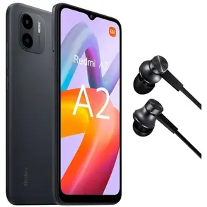 Xiaomi XIAOMI Redmi A2 32Go 4G Noir + Mi in-ear écouteurs basic noir pas cher