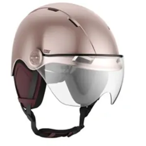 Comparateur de prix : Casque vélo et trottinette avec visière Casr Life Rose L