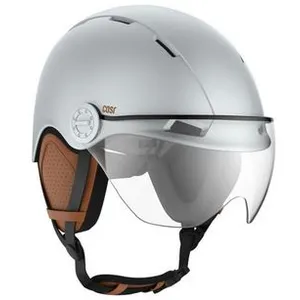 Comparateur de prix : Casque vélo et trottinette avec visière Casr Life Gris Bleu M