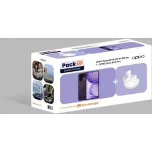 Smartphone OPPO Pack Reno 16FS 512Go Noir+ Enco Air5 Pro pas cher
