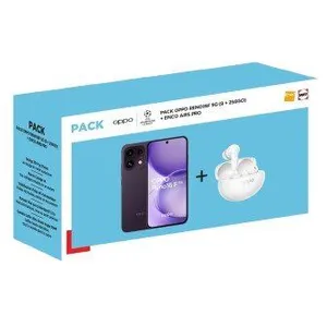 Pack Fnac Smartphone Oppo Reno16 F 6,57" 5G Double nano SIM 256 Go Vio...