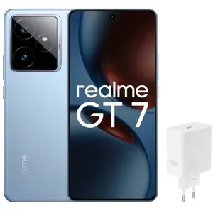 Pack Smartphone Realme GT7 6,78" 5G Double nano SIM 512 Go Bleu avec c... pas cher