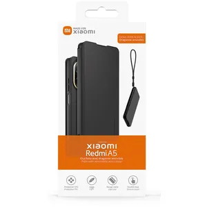 Folio noir + Dragonne pour Redmi A5 pas cher