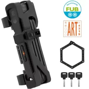 Antivol CASR Fold Pro Noir FUB 2 pas cher