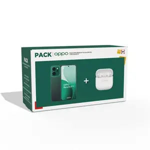 Comparateur de prix : Pack Reno 14 F 5G 8/256 Go vert + écouteurs sans fil Enco Buds 3 blanc