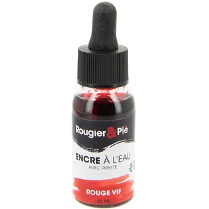 Rougier & Plé Encre à l'eau 30 ml R&P Rouge vifVendu parscrapmalin