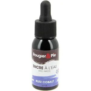 Rougier & Plé Encre à l'eau 30 ml R&P Bleu cobaltVendu parscrapmalin