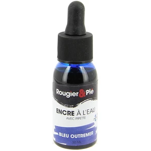 Rougier & Plé Encre à l'eau 30 ml R&P Bleu outremerVendu parscrapmalin