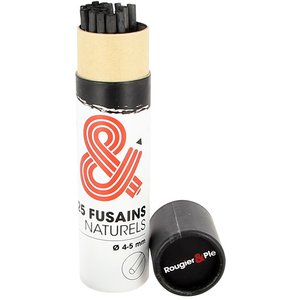 Rougier & Plé Fusain naturel fin Ø 4-5 mm 25 pcs