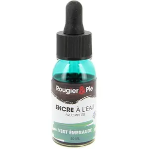 Rougier & Plé Encre à l'eau 30 ml R&P Vert émeraude