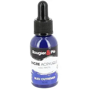 Rougier & Plé Encre acrylique 30 ml R&P Bleu outremer