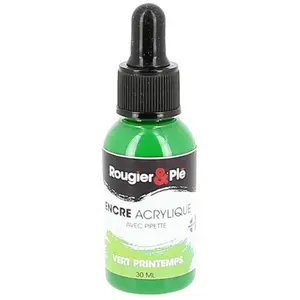 Rougier & Plé Encre acrylique 30 ml R&P Vert printemps