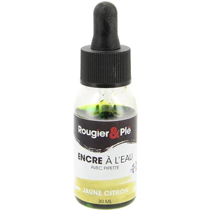 Rougier & Plé Encre à l'eau 30 ml R&P Jaune citron