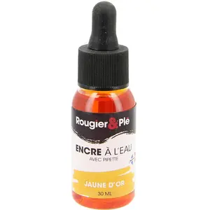 Rougier & Plé Encre à l'eau 30 ml R&P Jaune or