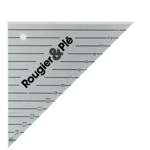 Rougier & Plé Gabarit d'angle en métal - 11 cm pas cher