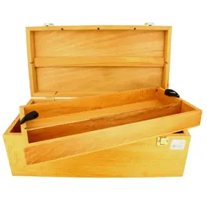 Rougier & Plé Boite de rangement en bois avec plateau - 40 cm
