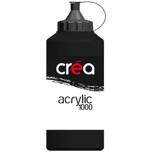 Rougier & Plé Peinture acrylique 1L Noir d'IvoireVendu parscrapmalin